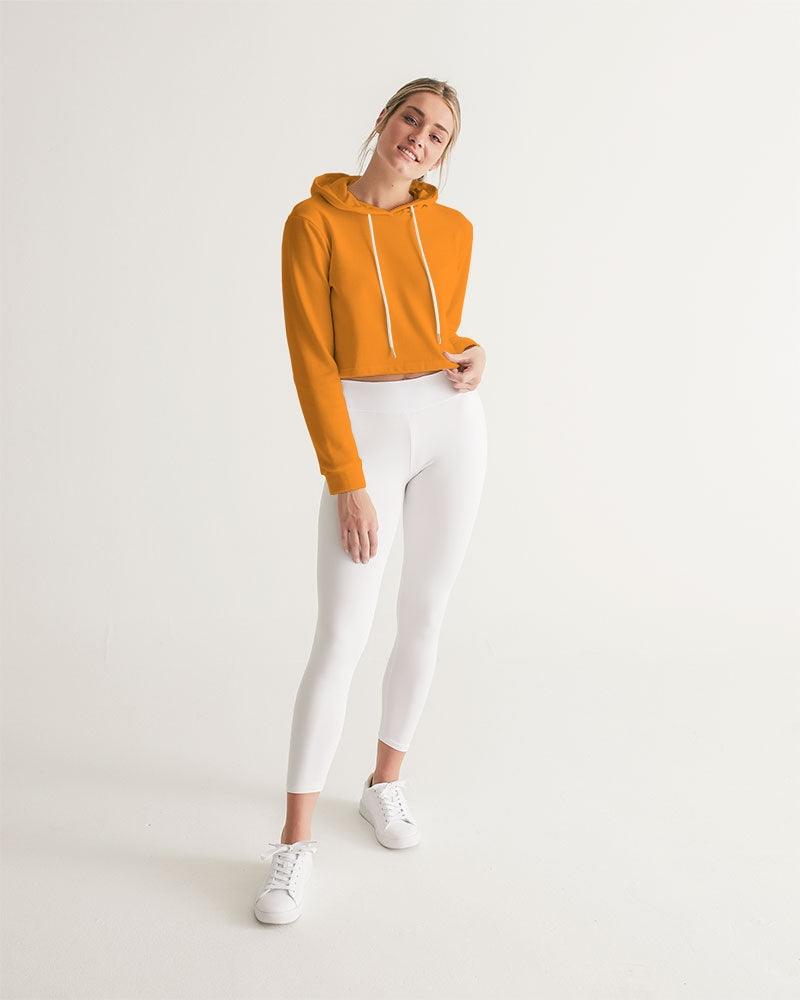 ORANGE Cropped Hoodie