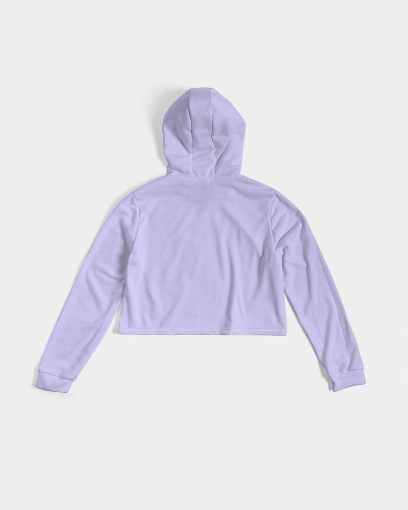 LAVENDER Cropped Hoodie