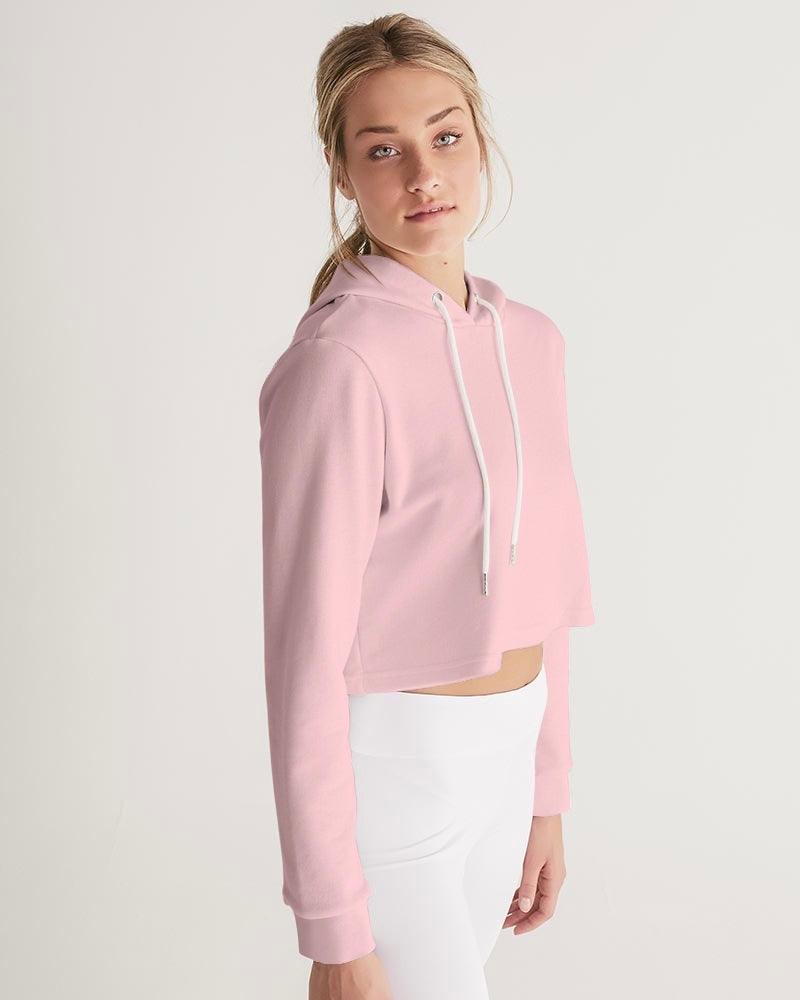 PASTEL PINK Cropped Hoodie