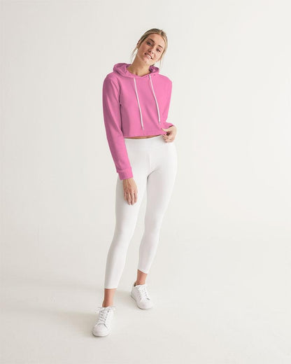 PINK Cropped Hoodie