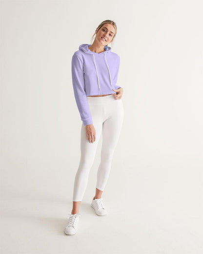 LAVENDER Cropped Hoodie