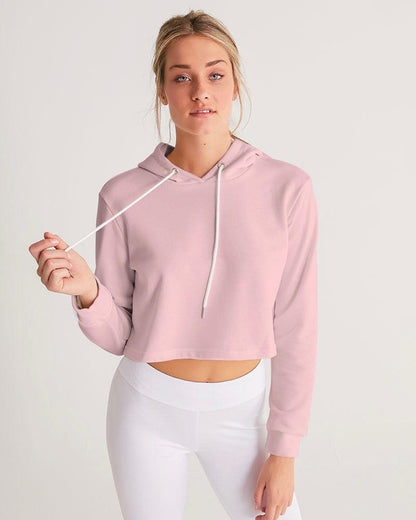 PASTEL PINK Cropped Hoodie