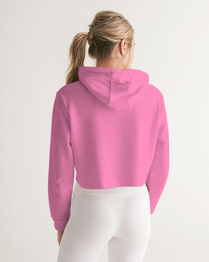 PINK Cropped Hoodie