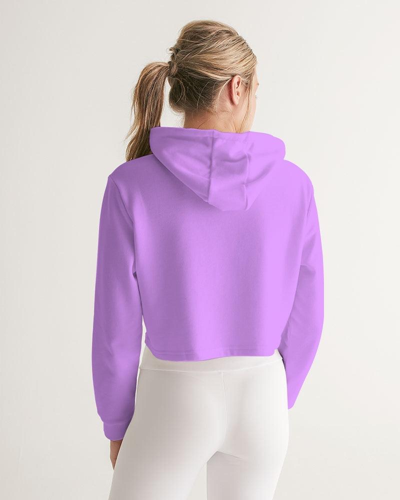 LIGHT PURPLE Cropped Hoodie