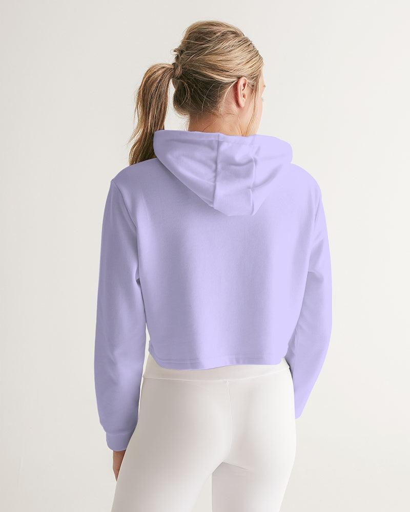 LAVENDER Cropped Hoodie