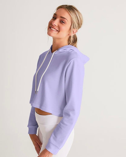 LAVENDER Cropped Hoodie