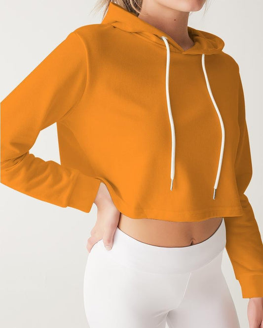 ORANGE Cropped Hoodie