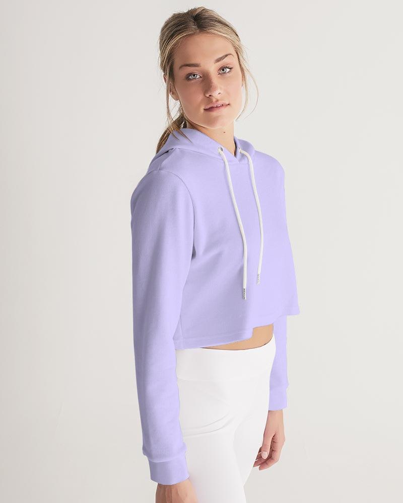 LAVENDER Cropped Hoodie