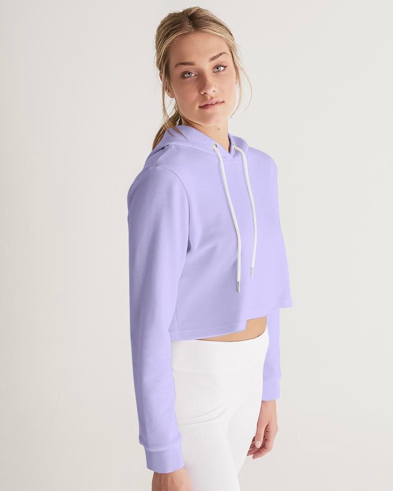 LAVENDER Cropped Hoodie